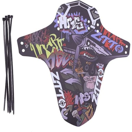 Sykkelskjerm, bærbar justerbar skjerm for gjørme og regn