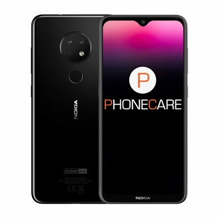 Begagnad Nokia 6.2 64GB Ceramic Black - Bra skick