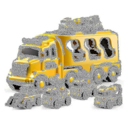 5-i-1 rakennuskuorma-autolelut, Power-leluautot 1-3-vuotiaille taaperoille, joululahja