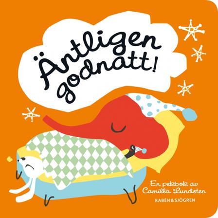 Äntligen godnatt! - Bok av Camilla Lundsten - Board book