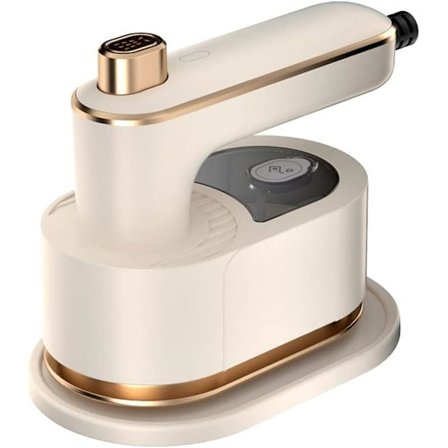 1 kpl (beige) Kannettava Silitysrauta, Käsikäyttöinen Höyrystin Vaatteille