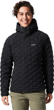 Mountain Hardwear Women ́s Stretchdown Light Pullover middle-layer down jackets Black M