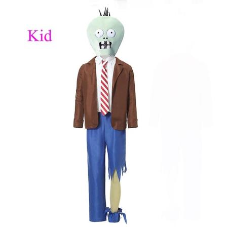 Karneval Halloween uhyggelige zombier kostume unisex forældre barn uhyggelige rollespil Cosplay fancy festkjole Kid S