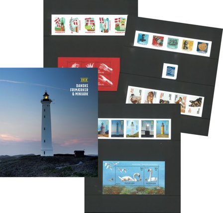 Danmark - Årsmappe 2019 - Postfrisk