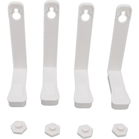 Sängklämmor, Vattentäta Halkfria Stark Klämkraft Täcke Lakan Spänne Lakanremmar Kraftig Hållare för Lakan