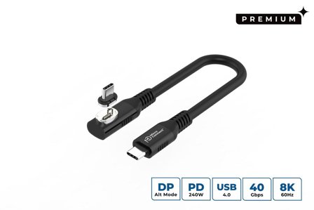 MicroConnect USB-C to USB-C cable 0.15m