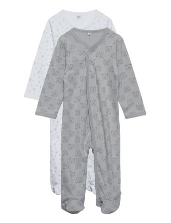 Nightsuit W/F -Buttons 2-Pack Pyjamas Sie Jumpsuit Multi/mönstrad Pippi