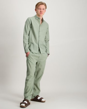 RYVLS Jackson Linen Pants Grün Hosen Jungen - Kids Brand Store