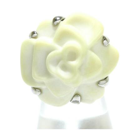 Chanel Vintage, Rings Grijs, Dames, Maat:ONE Size