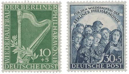 Berlin 1950 - MICHEL 72-73 - Ubrugt