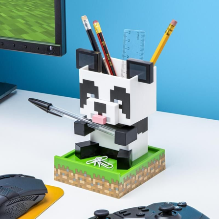 MINECRAFT - Panda Skrivbordsorganiserare