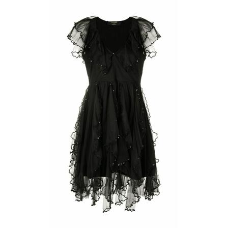 Twinset, Short Dresses Zwart, Dames, Maat:XS