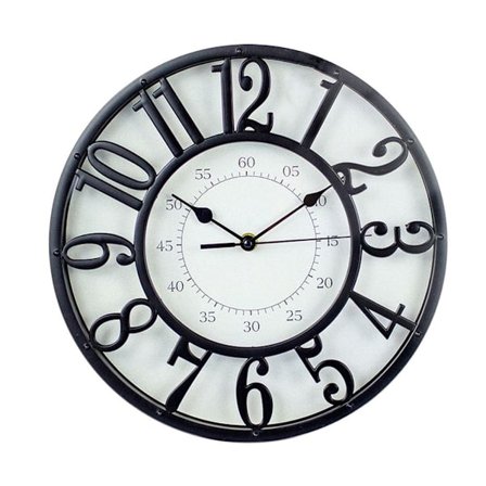 12-tommer nyt nordisk simpelt retro ur kvartsur 12 tommer