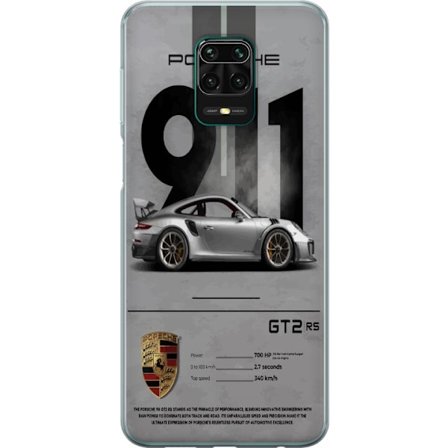 Kompatibelt Mobildeksel til Xiaomi Xiaomi Redmi Note 9 Pro Porsche 911