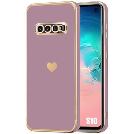 Coque - Samsung - Galaxy S10 - Violet - Silikone TPU - Stødbeskyttelse