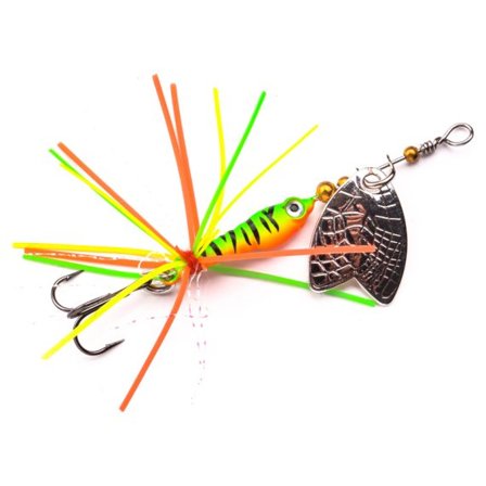 Spro Larva Mayfly Micro Spinner 5cm, 4g - Firetiger