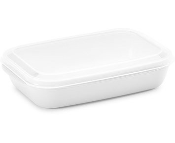 Nordiska Plast Matlåda 1,1L Vit - Matlåda med 1,1 liter kapacitet