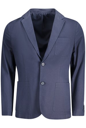 Guess Jeans Giacca Classica Uomo Blu