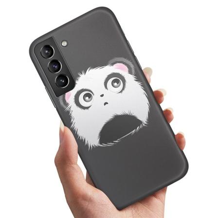 Samsung Galaxy S21 FE 5G - Cover/Mobilcover Pandahoved Multicolor