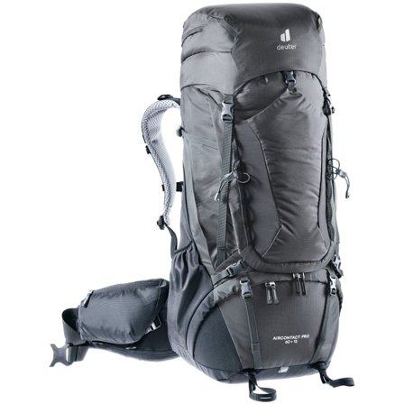 Deuter Aircontact Pro 60+15 hiking backpacks Grey OneSize