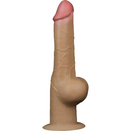 LoveToy: Dual-Layered Silicone Handle Cock Ljus hudfärg 25 cm