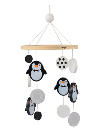 Mobile - Penguin Baby & Maternity Baby Sleep Mobile Clouds Multi/mønstret Magni Toys