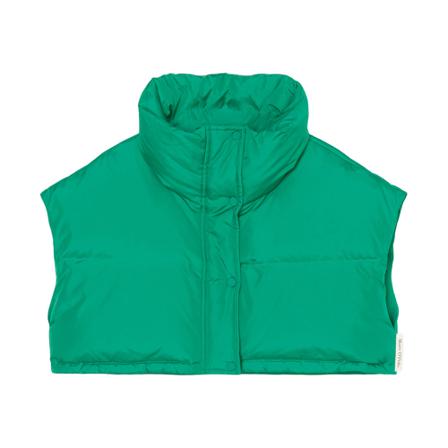 Marc O'Polo, Super cropped, oversized puffer body warmer Groen, Dames, Maat:L