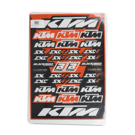 Aufkleberbogen Blackbird Kit