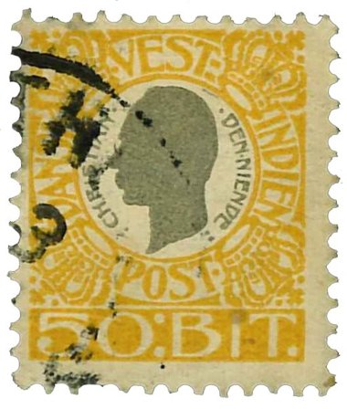 Dansk Vestindien 1905 - AFA 29 - Stemplet