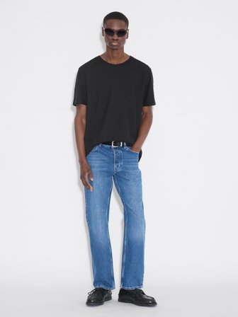 Holzweiler Crepe Tee - Black - Men's - L