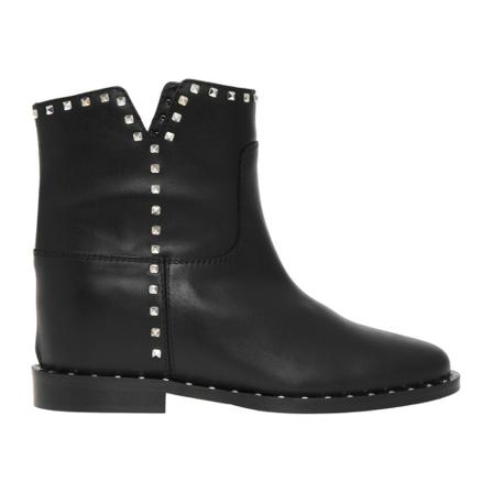 Via Roma 15 Ankle Laarzen , Zwart , Dames , Maat: 39 EU Enkellaarsjes