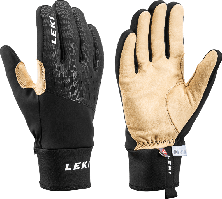 Leki Nordic Thermo Premium Unisex ski gloves Black 8.5