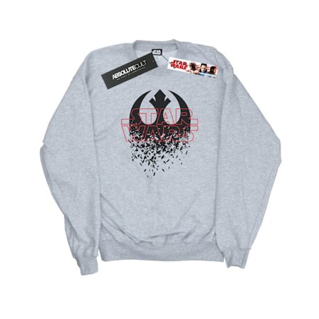 Star Wars Dam/Damer The Last Jedi Shattered Emblem Sweatshirt