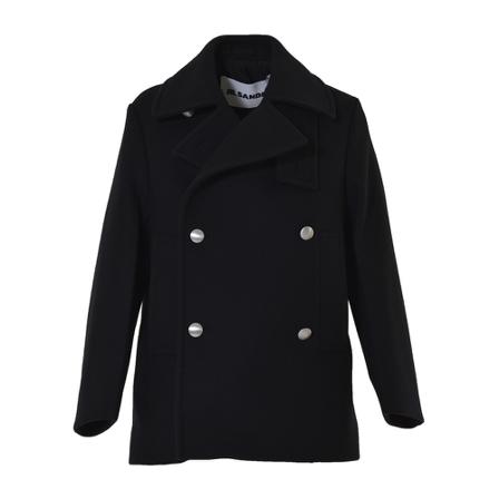 Jil Sander, Coat Zwart, Heren, Maat:L