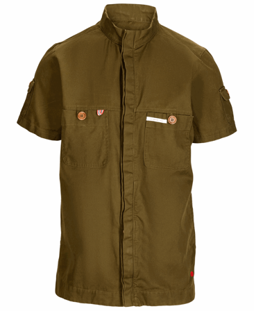 Amundsen Adventure Shirt Mens Spruce Green