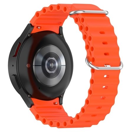 Samsung Galaxy Watch 5 / 5 Pro / 4 klockarmband i silikon - Orange