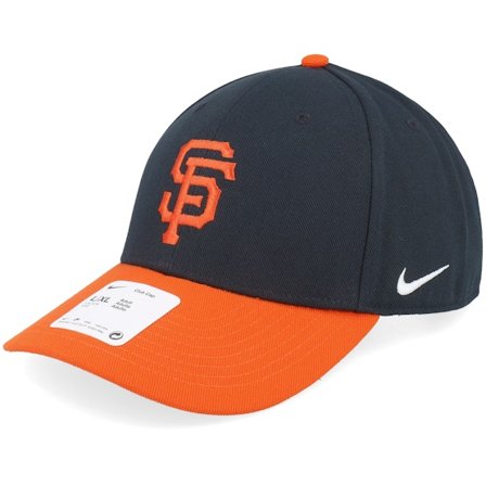 Nike MLB - MLB Musta adjustable Lippis - San Francisco Giants Dri-fit Club Black/Orange Adjustable @ Hatstore