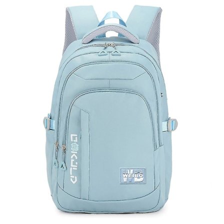 Koulureppu lapsille, teinitytöille, lapsille, koululaukku, vedenpitävä koulureppu sininen
