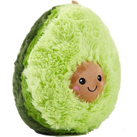 20cm Mini Plysj Avokado Pude Komfortpute Avokado Chris