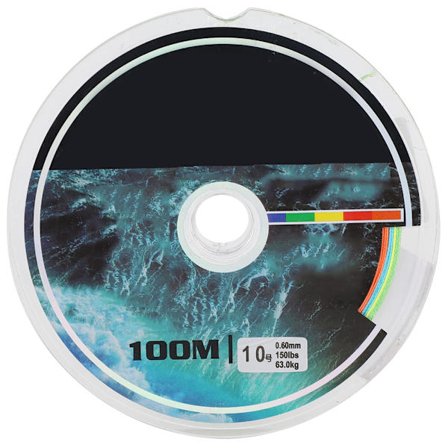 8 Flettet Fargerik Fiskesene 100m Høy Sensitivitet 10# for Fiske