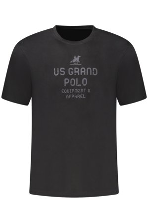 U.s. Grand Polo T-shirt Maniche Corte Uomo Nero