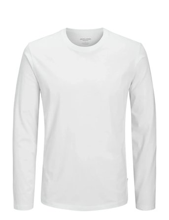 Jjeorganic Basic Tee Ls O-Neck Noos White Jack & J S
