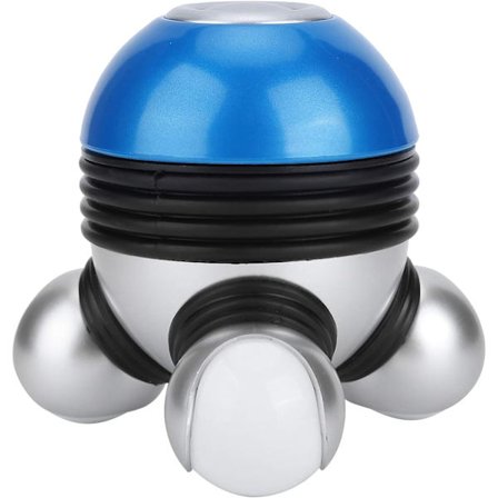 Bærbar Kroppsmassasje Mini Lav Støy Håndholdt Kropp Vibrerende Massasje med LED Lys for Hode Nakke Ben Smertelindring