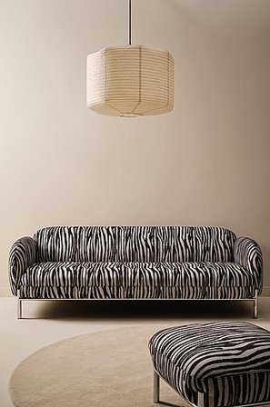 Jotex - Sofa 3-zits Zwarte Zebra Zwarte zebra - RAMON - Koop 3-zitsbanken bij Jotex