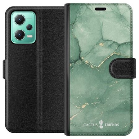 Yhteensopiva Lompakkokotelo Xiaomi Xiaomi Redmi Note 12 Cactus and Friends – JadeVeins