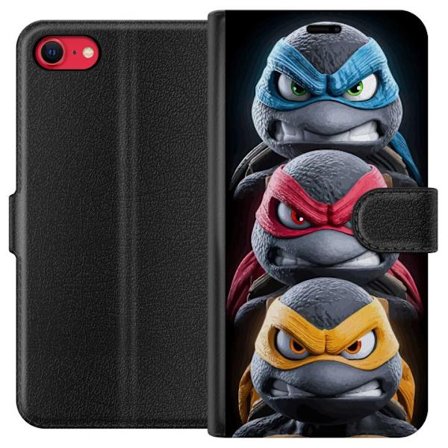 Yhteensopiva Lompakkokotelo Apple iPhone 8 Teini Ninja Kilpikonnat Muotokuva Realistisessa 3D-tyylissä