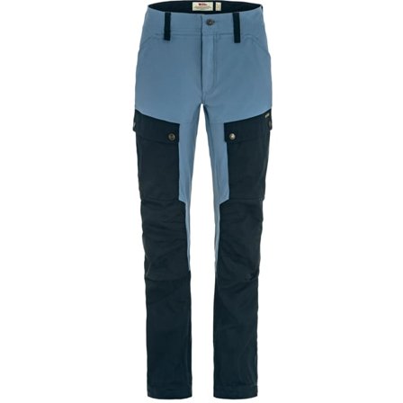 Fjällräven Keb Bukser 38/REGULAR - female - Dark Navy-Dawn Blue - Trekking Bukser