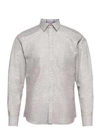 Regular Fit Men Shirt Skjorta Business Grå Bosweel Shirts Est. 1937