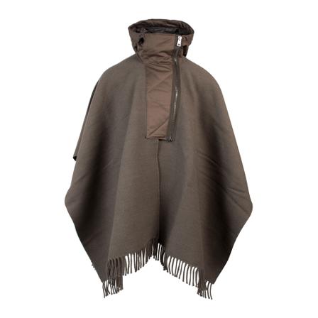 Dondup Capes Brun, Dame Poncho, Størrelse: ONE Size