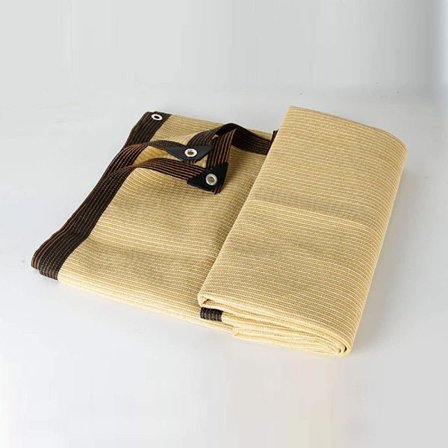 Udendørs skyggenet beige privatlivsnet holdbart solbeskyttelsesnet